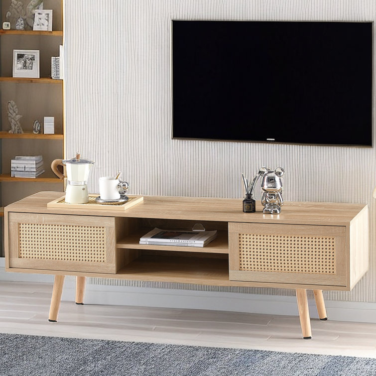 Wicker deals tv cabinet